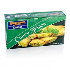 Curry-Trigonen, mit Gem�se, Samosas, TK, 1,2 kg, 96 x 12,5g