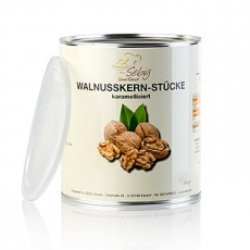 Walnusskern-St�cke, karamelisiert, 500g