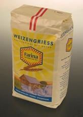 Hartweizengrie�, f�r steirische Grie�kn�del, aus der Steiermark, 1 kg