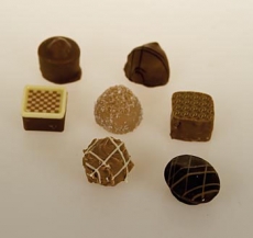 Pralinen-Mischung, alkoholfrei, 7 Sorten, Peters, 1,8 kg, ca.147 St