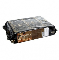 Gianduja Noisette lait - helle Volllmilch-Haselnuss-Couverture, Block, 3 kg