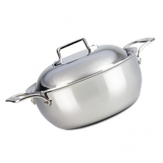 All-Clad Holl�ndischer Topf d5 Serie, mit Deckel - Induktion, � 26,7cm, 5,2 L, 1 St