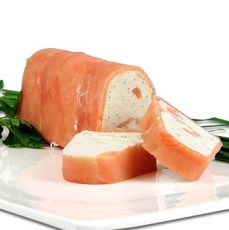 Frischk�seterrine, im R�ucherlachsmantel, TK, 650g