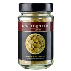 Gew�rzgarten Macadamia N�sse, ganz, mit naturbelassenem Meersalz, 110g