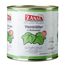 Weinbl�tter, in Salzwasser, 2,4 kg, ca.360 St