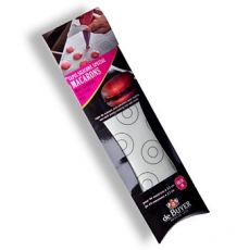 deBUYER Silikonbackmatte, glatt, mit 12 Markierungen � 10cm, 40x30cm, 1 St