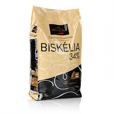 Biskelia, Vollmilch Couverture, 34%, Callets, 3 kg