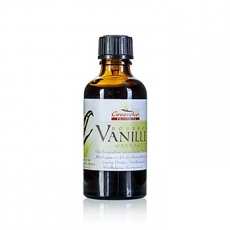Bourbon-Vanille Extrakt von Madagaskar Vanille, ohne Stippen, kaltgepresst, 50 ml