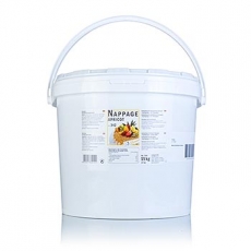 Nappage Aprikose - Gel-Tortenguss, von Dreidoppel, No.342, 15 kg
