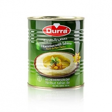 Hummus Tahini - Kichererbsenp�ree mit Sesam, Durra, 850g