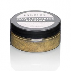 Lakrids - Raw Liquorice Powder, grobes rohes Edellakritz Pulver, 50g