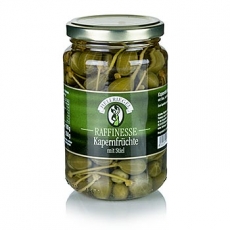 Kapernfr�chte, klein, mit Stiel, � bis 15mm, Rafinesse, 350g