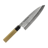 Global Bunmei 1801-225 Deba Messer, Honoki Holzgriff, 22,5cm, 1 St