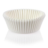 Papier Kapseln, wei�, � 50/55mm, 25mm hoch, 1.000 St