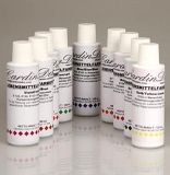 Lebensmittelfarben Sortiment (ohne Wei�), f�r Schminkpistole Art. 23563, 1,125 l, 9 x 125ml