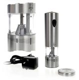 Peugeot Elektrische Salzm�hle ELIS, 20cm hoch, wiederaufladbar, Edelstahl, 1 St