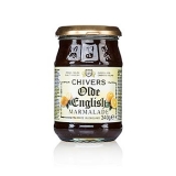 Orangen Marmelade - mit grob geschnittener Orangenschale, dunkel & herb, Chivers, 340g