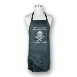 Port Culinaire Kochsch�rze (kurz), schwarz, wei�es Logo aufgedruckt, 60x80cm, 1 St